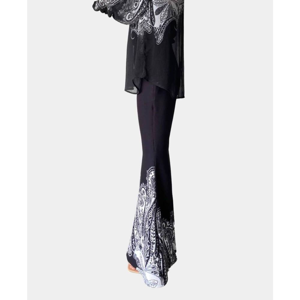 NEW HEMANT & NANDITA viri high neck with cami top in black white - Picture 2 of 7